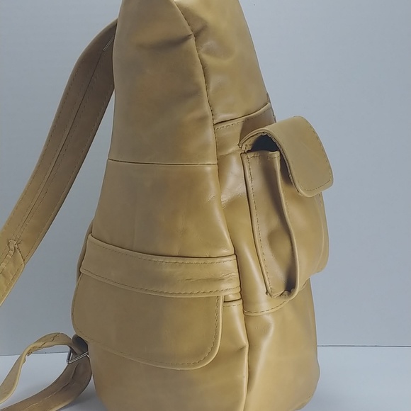 Leather Backpack Ergo Sling Bag - Picture 7 of 8